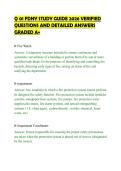 Q 01 FDNY STUDY GUIDE 2026 VERIFIED&NewLine;QUESTIONS AND DETAILED ANSWERS&NewLine;GRADED A&plus;