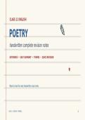 Hornbill best notes to revise