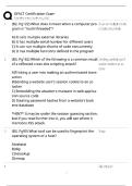 GFACT Certification Exam Study Guide 2026 &sol; Score 100&percnt; on GIAC Foundational Cybersecurity Technologies Test &sol; New Version Practice Questions & Verified Answers&NewLine;&NewLine;