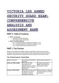 2026&sol;2027 S-Tier Victoria LRD Armed Security Guard Exam Prep&colon;  Elite Scenarios&comma; Laws & Rationales