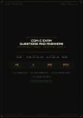 CQM-C EXAM QUESTIONS AND ANSWERS GRADED A&plus;