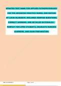 UPDATED TEST BANK FOR APPLIED PATHOPHYSIOLOGY  FOR THE ADVANCED PRACTICE NURSE&comma; 2ND EDITION  BY LUCIE DLUGASCH&period; INCLUDES VERIFIED QUESTIONS&comma;  CORRECT ANSWERS&comma; AND DETAILED RATIONALES&mdash; PERFECT FOR APRN STUDENTS&comma; GRADUATE NURSING  LEARNERS&comma; AND EXAM PREPARA
