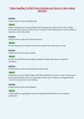 Claims handling Verified Exam Questions and Answers Latest update&NewLine;2026&sol;2027