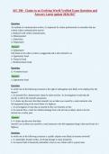 AIC 300 - Claims in an Evolving World Verified Exam Questions and&NewLine;Answers Latest update 2026&sol;2027