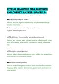 PSYC302 EXAM PREP FULL QUESTIONS&NewLine;AND CORRECT ANSWERS GRADED A&plus;