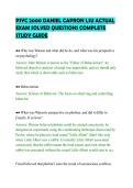 PSYC 2000 DANIEL CAPRON LSU ACTUAL&NewLine;EXAM SOLVED QUESTIONS COMPLETE&NewLine;STUDY GUIDE