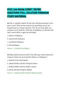 PSYC 290 EXAM SCRIPT TESTED&NewLine;QUESTIONS FULL SOLUTION PREMIUM&NewLine;STUDY MATERIAL
