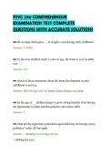 PSYC 290 COMPREHENSIVE&NewLine;EXAMINATION TEST COMPLETE&NewLine;QUESTIONS WITH ACCURATE SOLUTIONS&NewLine;