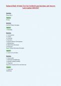 Balanced Body Written Test Out Verified Exam Questions and Answers&NewLine;Latest update 2026&sol;2027