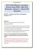 WGU C202 Ultimate Exam Prep Bundle &vert; Managing Human Capital 2026&sol;27 &lpar;PDF&rpar;s &vert; Instant Pdf Download