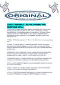 CLM 023 REVIEW ALL PAPER ANSWERS AND QUESTIONS SET A&period;pdf