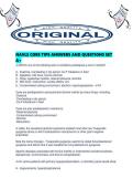NAVLE CORE TIPS ANSWERS AND QUESTIONS SET A&period;pdf
