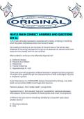 NAVLE MAIN CORRECT ANSWERS AND QUESTIONS SET A&period;pdf