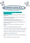 NSG 3180 ACTUAL FINALS ANSWERS AND QUESTIONS SET A&period;pdf