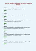 Aero Exam 2 Verified Exam Questions and Answers Latest update&NewLine;2026&sol;2027