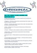 NSG 3180 CORRECT EXAMS ANSWERS AND QUESTIONS SET A&period;pdf