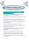 FIRE OFFICER 1 ALL EVALUATION TEST ANSWERS AND QUESTIONS SET A&period;pdf