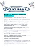 NURS 663 ALL REVIEW TIPS ANSWERS AND QUESTIONS SET A&period;pdf