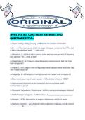 NURS 663 ALL CORE MAIN ANSWERS AND QUESTIONS SET A&period;pdf