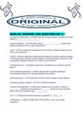 NURS 663 ANSWERS AND QUESTIONS SET A&period;pdf