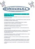 NURS 663 TEST COMPREHENSIVE ANSWERS AND QUESTIONS SET A&period;pdf