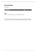 Bronnenboekje Oefenexamen &vert; Aardrijkskunde VWO &vert; 2026