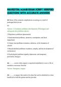 NAVEDTRA 14295B EXAM SCRIPT VERIFIED&NewLine;QUESTIONS WITH ACCURATE ANSWERS