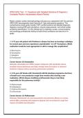 AANP FNP CERTIFICATION EXAM 2026&sol;2027 Practice Questions &vert; Verified Answers with Rationales &vert; Primary Care & Clinical Management