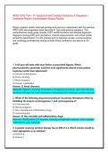 AANP FNP CERTIFICATION EXAM 2026&sol;2027  Practice Questions &vert; Verified Answers with Rationales &vert; Primary Care & Clinical Management