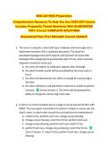 BSN 225 HESI Preparation  &NewLine;Comprehensive Resource To Help You Ace 2026-2027 Exams &NewLine;Includes Frequently Tested Questions With ELABORATED &NewLine;100&percnt; Correct COMPLETE SOLUTIONS  &NewLine;Guaranteed Pass First Attempt&excl;&excl; Current Update&excl;&excl;