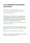 FCCS COMPREHENSIVE EXAM QUESTIONS&NewLine;AND SOLUTIONS
