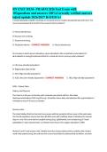 RN Exit HESI Pharmacology Exam &vert; Questions & Answers &vert; 2026&ndash;2027 Study Guide&NewLine;&NewLine;