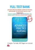 Test Bank For Advanced Practice Nursing&colon; Essentials for Role Development 4th Edition By Lucille A Joel 9780803660441 Chapter 1-30 Complete Guide &period;