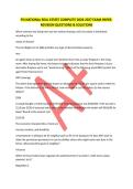 PSI NATIONAL REAL ESTATE COMPLETE 2026-2027 EXAM PAPER- &NewLine;REVISION QUESTIONS & SOLUTIONS &NewLine;When someone has living heirs but dies without leaving a will&comma; the estate is distributed &NewLine;according to the &NewLine;statue of descent 
