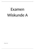 Wiskunde A Vwo &ndash; examenvoorbereiding en complete examenstof