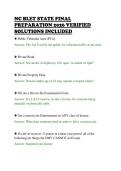 NC BLET STATE FINAL&NewLine;PREPARATION 2026 VERIFIED&NewLine;SOLUTIONS INCLUDED