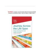 Test Bank - for Journey Across the Life Span&colon; Human Development and Health Promotion Seventh Edition by Elaine U&period; Polan&comma; All Chapters &vert;&vert; Complete Guide A&plus; 2025