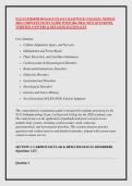 N212 PATHOPHYSIOLOGY EXAM 3 &lpar;EASTWICK COLLEGE&rpar; NEWEST &NewLine;2026 COMPLETE STUDY GUIDE WITH 100&plus; PRACTICE QUESTIONS&comma; &NewLine;VERIFIED ANSWERS & DETAILED RATIONALES