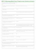 BIOD 171 Module 2 Exam Questions & Answers 2026- 2027&vert; Essential Microbiology Portage Learning Study Guide&NewLine;&NewLine;