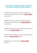 PCHA FINAL EXAM NEWEST 2026&sol;2027 QUESTIONS &NewLine;and CORRECT ANSWERS ALREADY GRADED A&plus;