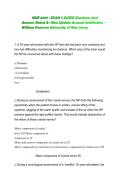 NUR 6001 &colon; EXAM 3 GUIDE Questions And Answers Rated A&plus; New Update Assured Satisfaction - William Paterson University of New Jersey&NewLine;&NewLine;&NewLine;&NewLine;