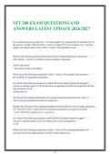 STT 200 Statistics Exam&colon; Sampling Distributions&comma; Confidence Intervals & More