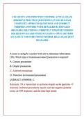 ATI SAFETY AND INFECTION CONTROL ACTUAL EXAM 2026&sol;2027 & PRACTICE QUESTIONS ACCURATE EXAM COMPLETE APPROVED QUESTIONS AND CORRECT VERIFIED ANSWERS WITH DETAILED RATIONALES &lpar;RELIABLE SOLUTIONS&rpar; CURRENTLY UPDATED VERSION 2026 EDITION &vert;GUARANTEED SUCCESS A&plus; 