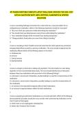 ATI PHARM MIDTERM COMPLETE LATEST FINAL EXAM UPDATED FOR 2026- 2027 &NewLine;ACTUAL QUESTIONS WITH 100&percnt; CERTIFIED&comma; ELABORATED & VERIFIED &NewLine;SOLUTIONS 