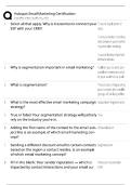 HubSpot Email Marketing Certification Exam Prep &sol; Score 100&percnt; &sol; New Version 2025