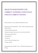 QMAP Exam Study Guide&colon; Medication Administration Rules & Procedures