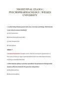 NSG552 EXAM PACKAGE DEAL 100&percnt; VERIFIED