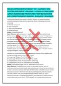 WGU D333 ETHICS IN TECHNOLOGY VLN1 EXAM 2026 &vert; WGU  D333 PRE-ASSESSMENT &plus; OA BUNDLE &plus; MODULAR FINAL EXAMS &vert; LATEST 2026 UPDATED VERSION &vert; 100&percnt; VERIFIED QUESTIONS AND CORRECT EXPLAINED ANSWERS &vert;A&plus; GRADED &vert; BRANDNEW
