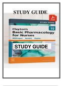 Study Guide for Clayton&rsquo;s Basic Pharmacology for Nurses 20th Edition by Willihnganz &ndash; Comprehensive Nursing Review