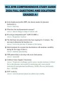 NCC EFM COMPREHENSIVE STUDY GUIDE&NewLine;2026 FULL QUESTIONS AND SOLUTIONS&NewLine;GRADED A&plus;